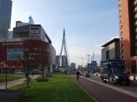 Вид на мост Эразма aka Erasmusbrug