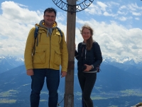 Мы на вершине Top Of Innsbruck