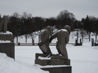 Фрогнер-парк, одна из скульптур Вигелланда
