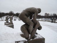 Фрогнер-парк, еще одна из скульптур Вигелланда