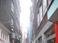 Утро, первое января 2009, Дамрак — одна из центральных улиц Амстердама